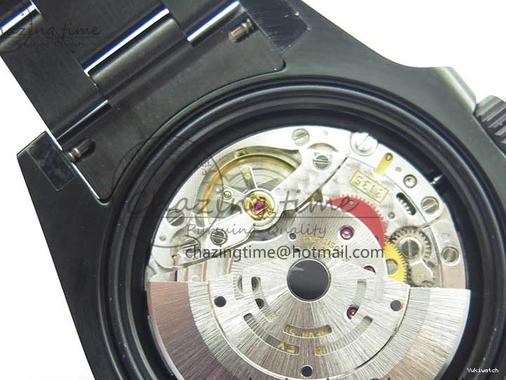 Steel V6F VS3135 1:1 V2 904L DLC Edition Submariner Black 116610 Blacken Best 0519